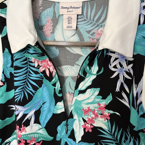 Tommy‎ Bahama Golf Women's Sleeveless Top Tropical Floral Sz Small Pickleball - Picture 5 of 9